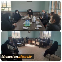 بازدید دوره ای سرپرست پردیس حضرت فاطمه زهرا(س) از واحدهای تابعه در استان