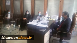 بازدید دوره ای سرپرست پردیس حضرت فاطمه زهرا(س) از واحدهای تابعه در استان