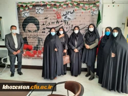 برگزاری جشن دهه مبارک فجر در پردیس حضرت فاطمه الزهرا(س) اهواز