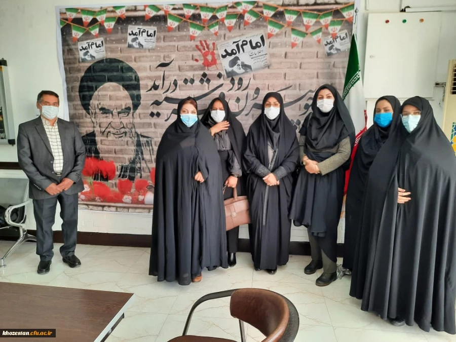 برگزاری جشن دهه مبارک فجر در پردیس حضرت فاطمه الزهرا(س) اهواز