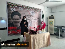 برگزاری جشن دهه مبارک فجر در پردیس حضرت فاطمه الزهرا(س) اهواز