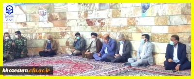 با حضور امام جمعه اهواز و نماینده ولی فقیه برگزار شد:

مراسم آغاز جشن های دهه ی فجر در مسجد رضوان اهواز 