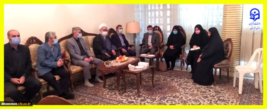 دیدار با خانواده دانشجو معلم شهید فرید موسوی