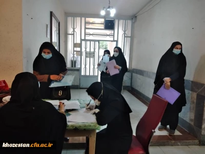 گزارش تصویری از شروع فرایند مصاحبه اختصاصی از داوطلبان آزمون استخدامی در پردیس حضرت فاطمه الزهرا (س) اهواز