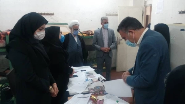 بازدید ریاست دانشگاه فرهنگیان استان خوزستان از مصاحبه تخصصی داوطلبان آزمون استخدام پیمانی آموزش و پرورش در سال  1399 از پردیس حضرت فاطمه الزهرا (س) اهواز