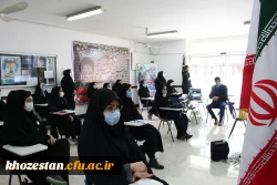 آیین استقبال از نو دانشجویان پردیس حضرت فاطمه الزهرا(س) خوزستان