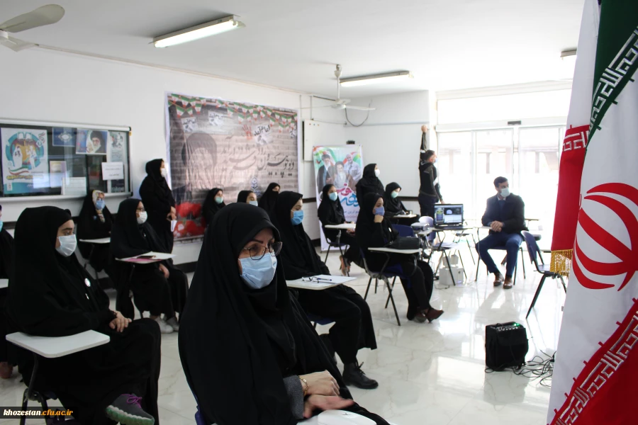 آیین استقبال از نو دانشجویان پردیس حضرت فاطمه الزهرا(س) خوزستان