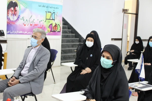آیین استقبال از نو دانشجویان پردیس حضرت فاطمه الزهرا(س) خوزستان