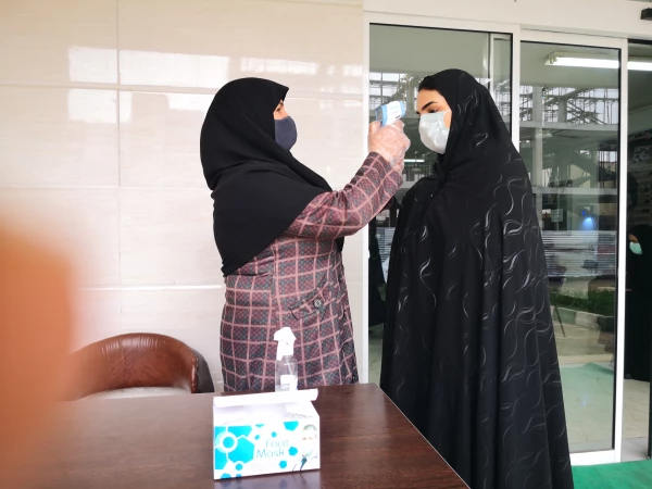 آیین استقبال از نو دانشجویان پردیس حضرت فاطمه الزهرا(س) خوزستان