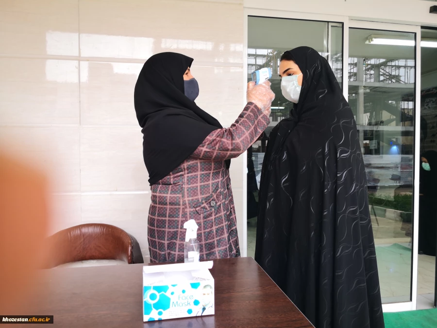 آیین استقبال از نو دانشجویان پردیس حضرت فاطمه الزهرا(س) خوزستان