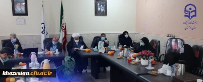 در پردیس رسول اکرم (ص) اهواز برگزار شد:

جلسه حضوری شورای مدیریت نظارت و منابع انسانی دانشگاه فرهنگیان استان خوزستان