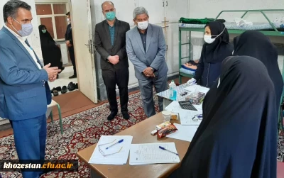 بازدید مدیر کل آموزش و پرورش از روند برگزاری مصاحبه های تخصصی آزمون استخدامی ماده 28