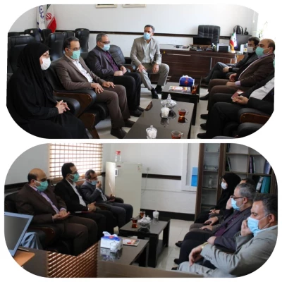 بازدید سرگروه محترم کارگروه مرکزی آزمون استخدامی ماده 28 و هیئت همراه از روند مصاحبه ها در پردیس حضرت فاطمه الزهرا(س) اهواز 
