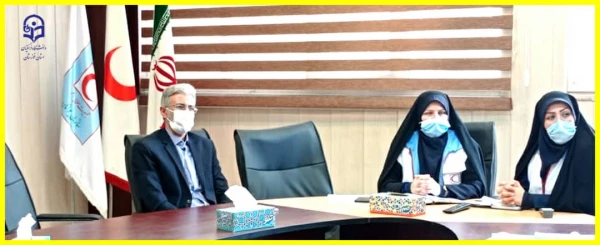 آیین رونمایی از طرح های نوین و تشکیلاتی کانون های دانشجویی هلال احمر دانشگاه فرهنگیان