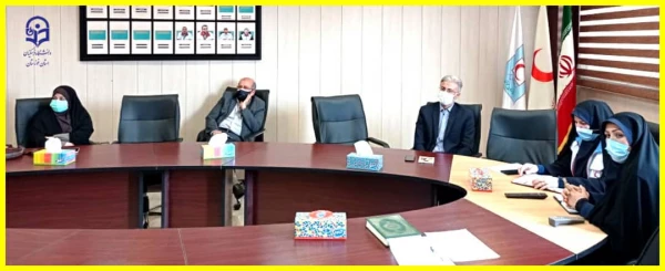 آیین رونمایی از طرح های نوین و تشکیلاتی کانون های دانشجویی هلال احمر دانشگاه فرهنگیان