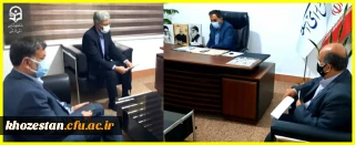 دیدار مدیر دانشگاه فرهنگیان استان خوزستان با نماینده مردم اهواز،کارون و باوی در مجلس شورای اسلامی