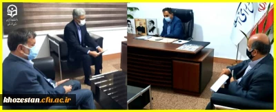 دیدار مدیر دانشگاه فرهنگیان استان خوزستان با نماینده مردم اهواز،کارون و باوی در مجلس شورای اسلامی