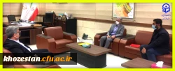 دیدار مدیر دانشگاه فرهنگیان خوزستان با مدیر کل راه وشهرسازی استان خوزستان