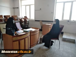 گزارش تصویری مصاحبه های عمومی گزینش آزمون استخدام پیمانی ماده ۲۸ در پردیس حضرت فاطمه الزهرا(س) اهواز