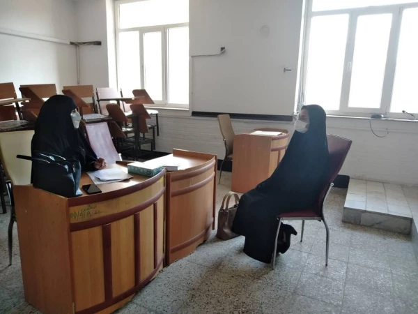 گزارش تصویری مصاحبه های عمومی گزینش آزمون استخدام پیمانی ماده ۲۸ در پردیس حضرت فاطمه الزهرا(س) اهواز