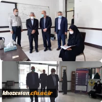 بازدید مدیر کل آموزش و پرورش خوزستان از محل برگزاری مصاحبه های عمومی گزینش آزمون استخدام پیمانی ماده ۲۸ در پردیس حضرت فاطمه الزهرا(س) اهواز