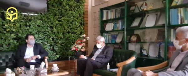 نشست کار گروه تخصصی جمعی از اعضای هیأت امنا دانشگاه فرهنگیان