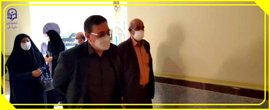 بازدید دکتر خنیفر از واحد دانشگاهی اروند آبادان