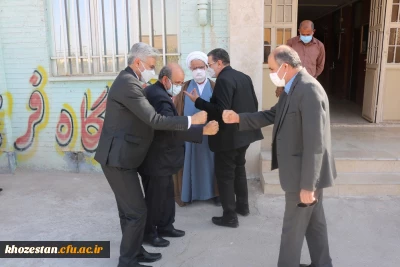 بازدید رئیس دانشگاه فرهنگیان کشور از پردیس حضرت رسول اکرم(ص) خوزستان