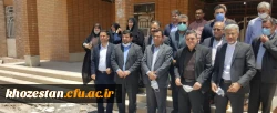 بازدید از زمین پیشنهادی برای احداث دانشگاه جامع فرهنگیان استان خوزستان