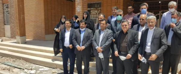 بازدید از زمین پیشنهادی برای احداث دانشگاه جامع فرهنگیان استان خوزستان
