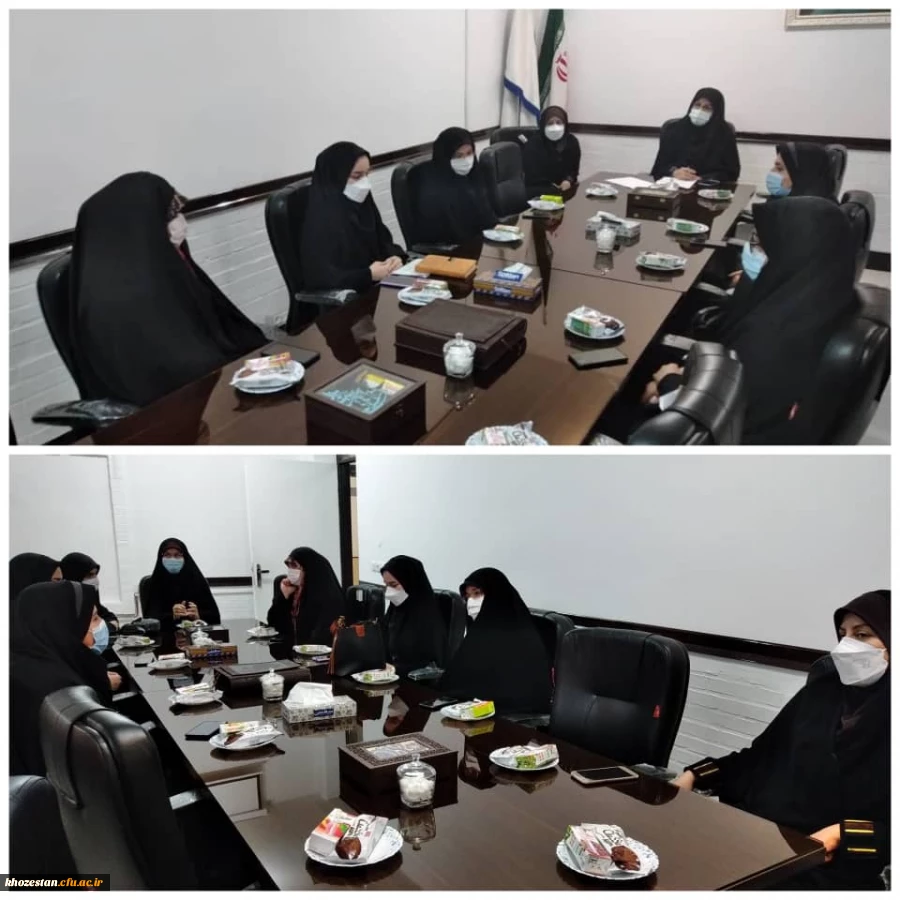 دومین جلسه شورای اجرایی کنگره شهدای دانشجو معلم استان خوزستان در پردیس حضرت فاطمه الزهرا(س) اهواز