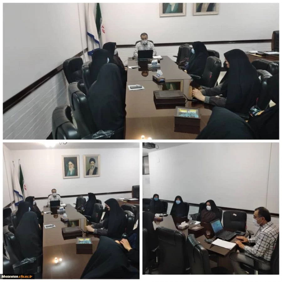 دومین جلسه هماهنگی سرپرستان سراهای دانشجویی در پردیس حضرت فاطمه الزهرا(س) اهواز