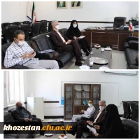 بازدید دکتر جرفی ریاست دانشگاه فرهنگیان خوزستان از پردیس حضرت فاطمه الزهرا(س) اهواز