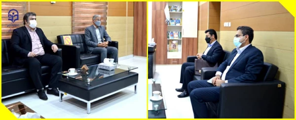 دیدار رئیس جدید سرپرستی بانک تجارت استان خوزستان با مدیر دانشگاه فرهنگیان استان خوزستان 2