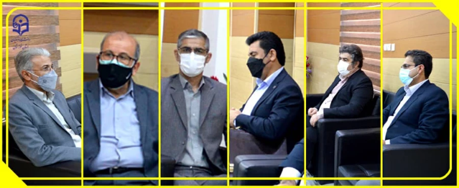 دیدار رئیس جدید سرپرستی بانک تجارت استان خوزستان با مدیر دانشگاه فرهنگیان استان خوزستان 4