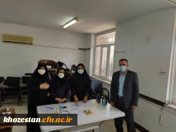 بازدید جناب آقای دکتر چلداوی معاونت پژوهش اداره کل آموزش و پرورش خوزستان از پردیس حضرت فاطمه الزهرا(س) اهواز