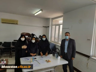 بازدید جناب آقای دکتر چلداوی معاونت پژوهش اداره کل آموزش و پرورش خوزستان از پردیس حضرت فاطمه الزهرا(س) اهواز