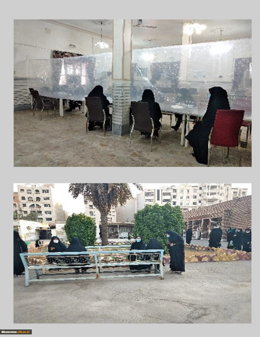 آغاز مصاحبه تخصصی و مصاحبه گزینش در پردیس حضرت فاطمه الزهرا(س) اهواز