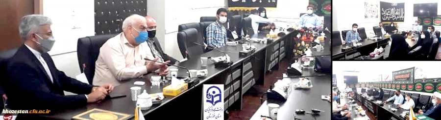 دیدار مدیر دانشگاه فرهنگیان ستان خوزستان با معاون مدیر کل و مدیر آموزش و پرورش شهرستان دزفول
 2