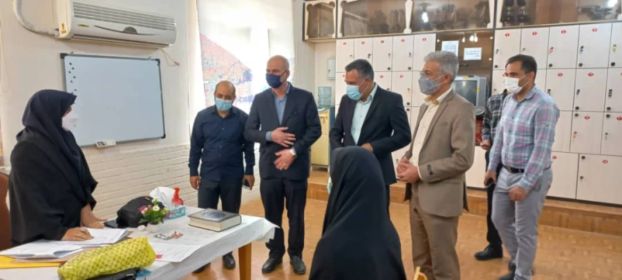 بازدید  از فرآیند  برگزاری مصاحبه داوطلبان ورود به دانشگاه فرهنگیان (سال تحصیلی 1401-1400) 3