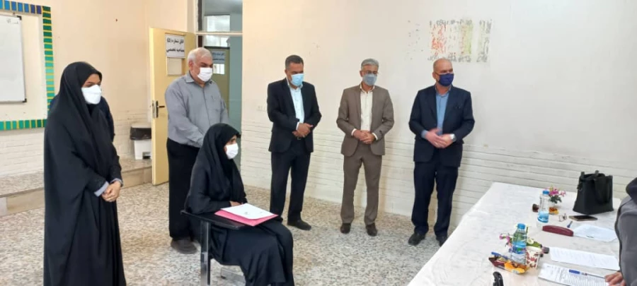 بازدید  از فرآیند  برگزاری مصاحبه داوطلبان ورود به دانشگاه فرهنگیان (سال تحصیلی 1401-1400) 4