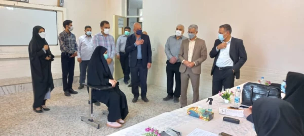 بازدید  از فرآیند  برگزاری مصاحبه داوطلبان ورود به دانشگاه فرهنگیان (سال تحصیلی 1401-1400) 5