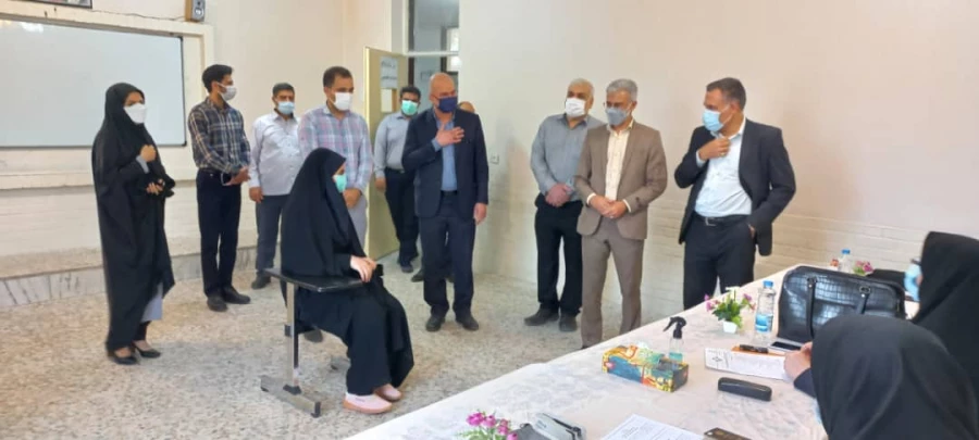 بازدید  از فرآیند  برگزاری مصاحبه داوطلبان ورود به دانشگاه فرهنگیان (سال تحصیلی 1401-1400) 5