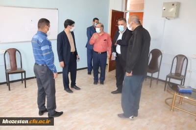بازدید رئیس اداره برنامه ریزی دوره های بلند مدت آموزش و پرورش از مصاحبه داوطلبان سال تحصیلی 1401-1400 