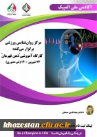 برگزاری کارگاه غیر حضوری روان شناسی ذهن قهرمان ویژه دانشجو معلمان، کارکنان و اعضای هیات علمی