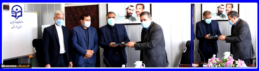 انعقاد توافقنامه جهت احداث سالن ورزشی در مرکز امام رضا(ع) اندیمشک 2