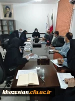 جلسه توجیهی رهنامه ۴۰ ماده ای سال ۱۴۰۰ در پردیس حضرت فاطمه الزهرا(س) اهواز