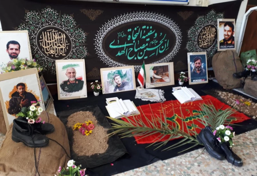 برگزاری نمایشگاه به مناسبت گرامیداشت هفته دفاع مقدس  4