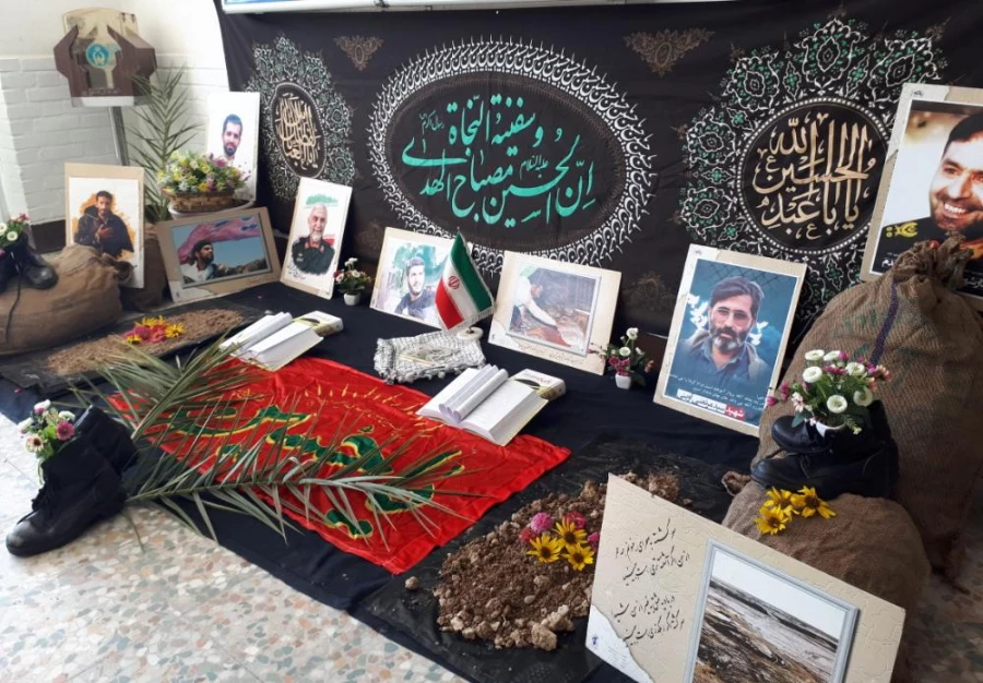 برگزاری نمایشگاه به مناسبت گرامیداشت هفته دفاع مقدس  5