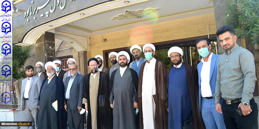 تشکیل جلسه نمایندگان دفاتر مقام معظم رهبری در دانشگاه های استان خوزستان به همراه معاونین به میزبانی دانشگاه فرهنگیان استان خوزستان 3